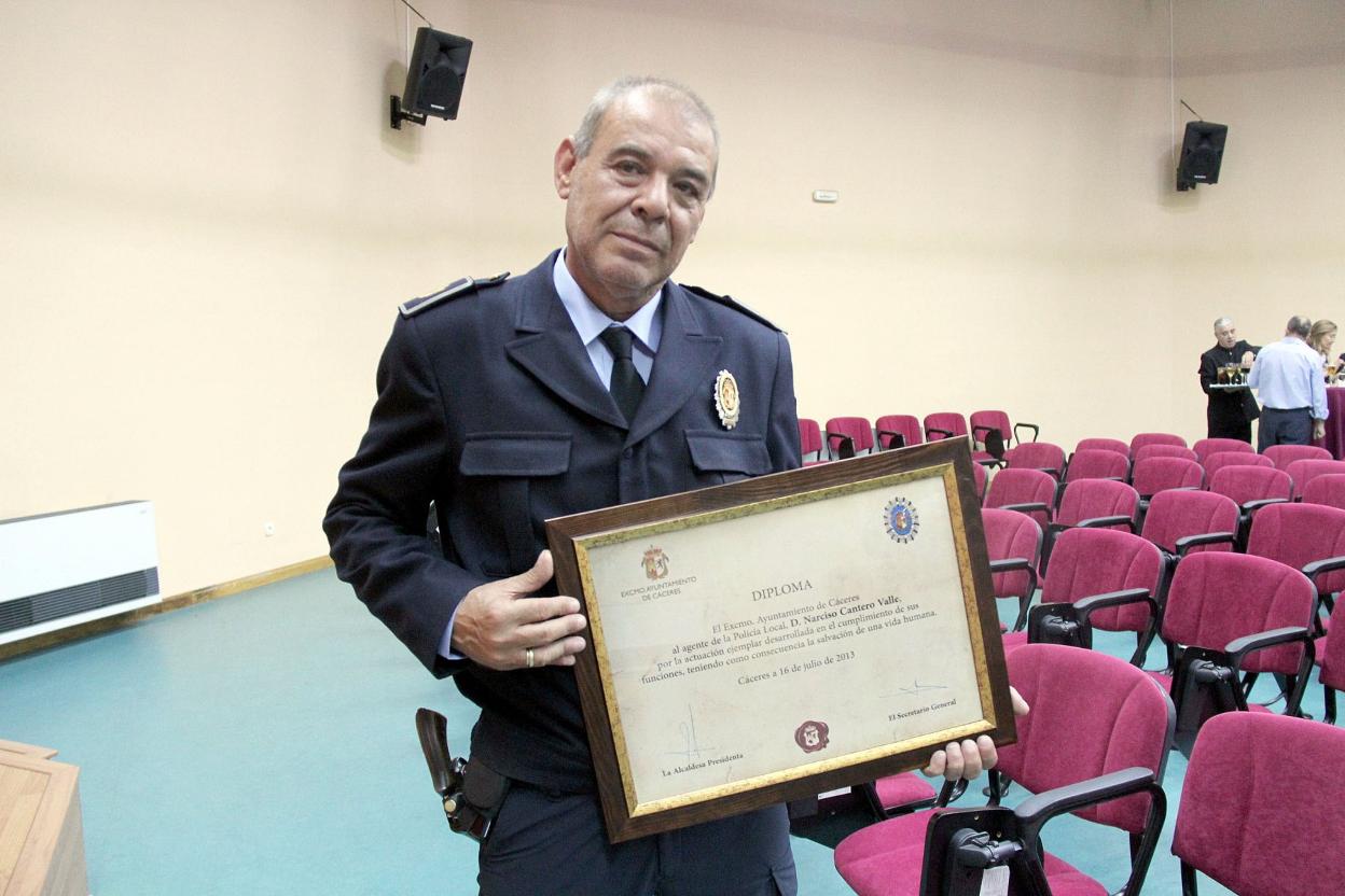 Narciso Cantero, en 2013. 