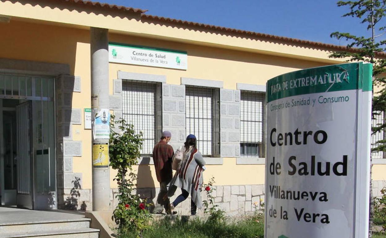 Centro de salud de Villanueva de la Vera, una de las localidades participantes en el proyecto. 