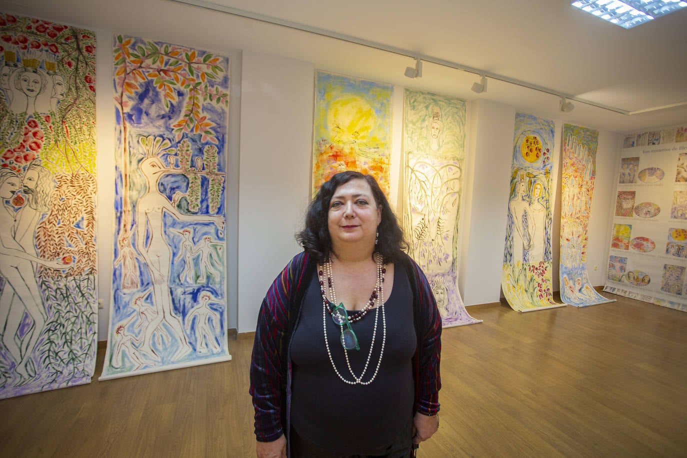 La obra de Lola Caótica en el Palacio de la Isla.