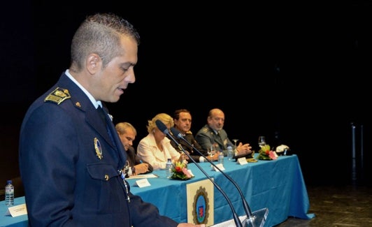 Rubén Muñoz superintendente de la Policía Local. 