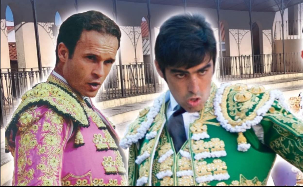 Antonio Ferrera y Miguel Ángel Perera, en un detalle del cartel. 