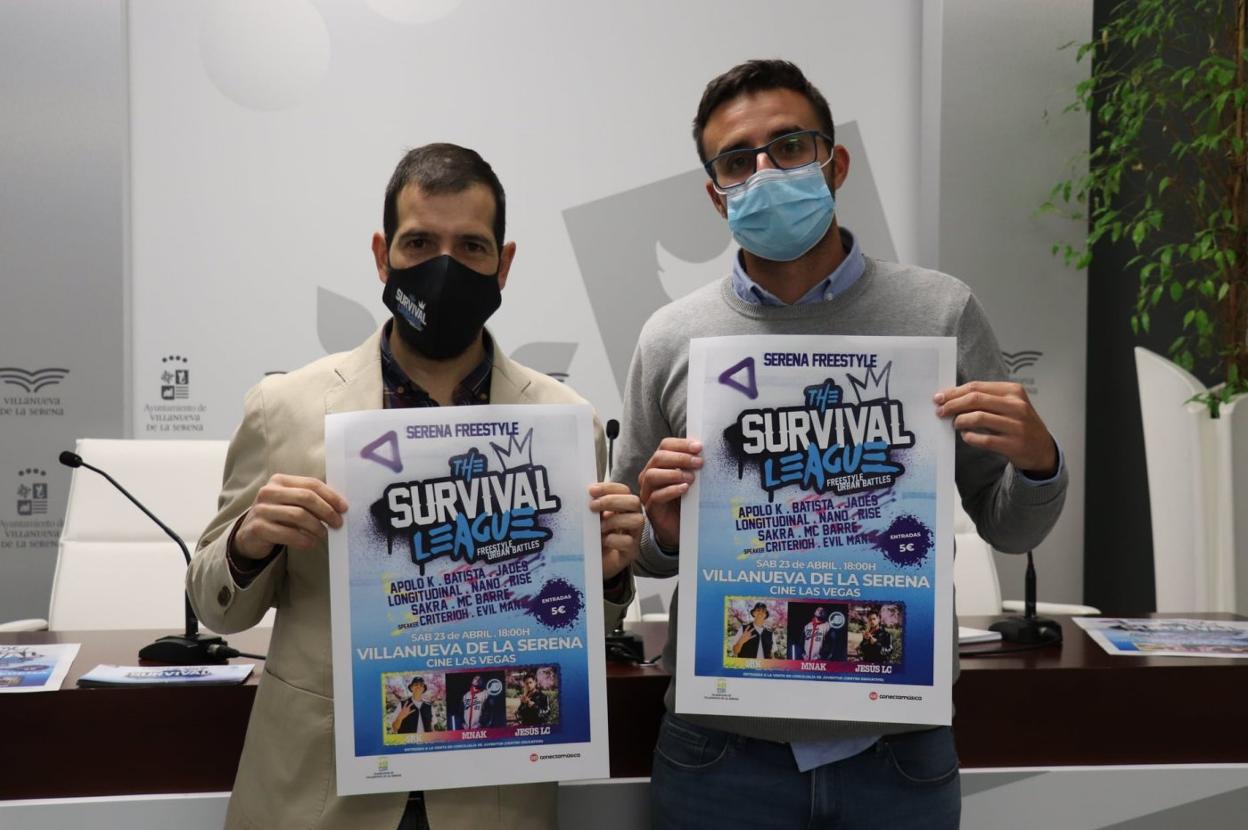 Presentación del cartel del 'Serena Freestyle'. 