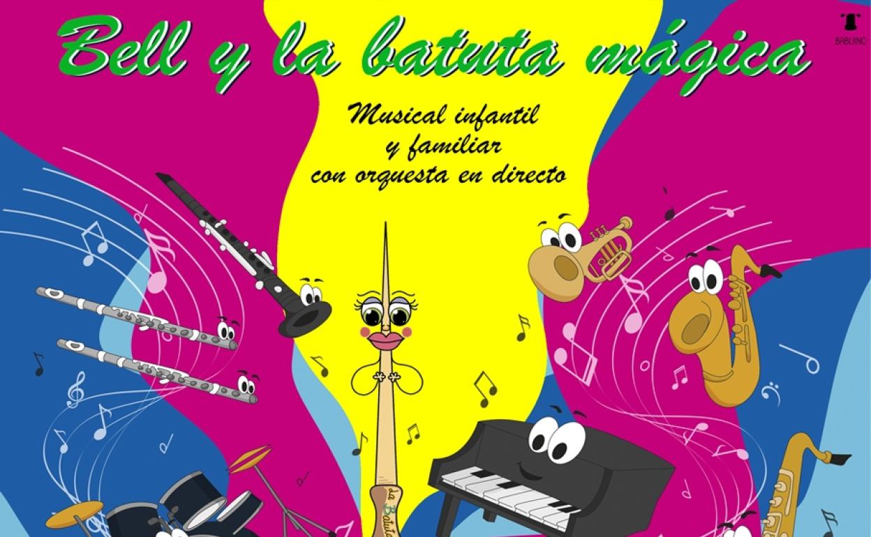 Llega a Mérida el espectáculo infantil 'Bell y la batuta mágica'