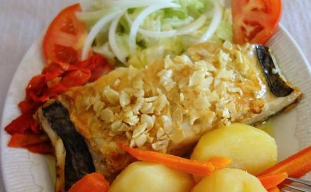 Bacalao del Bar Diaz, sin tilde.