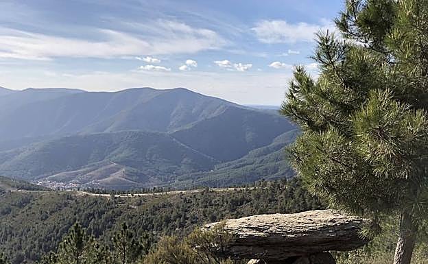 La piedra desde la que se disfrutan de unas vistas impresionantes.
