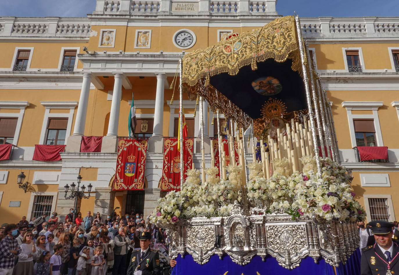 Fotos: Procesión de La Borriquita en Badajoz este Domingo de Ramos