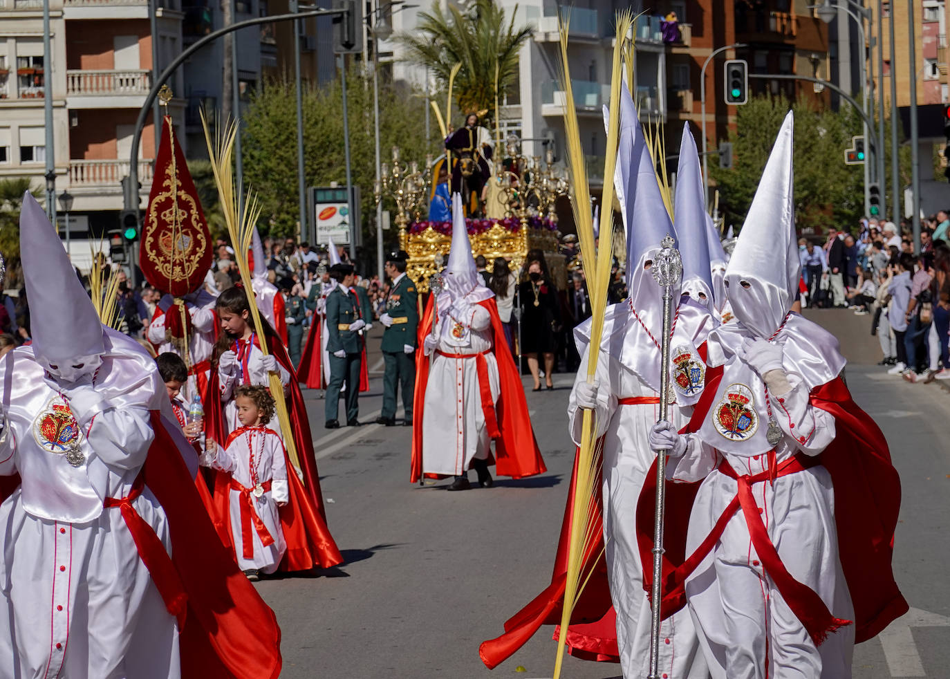 Fotos: Procesión de La Borriquita en Badajoz este Domingo de Ramos