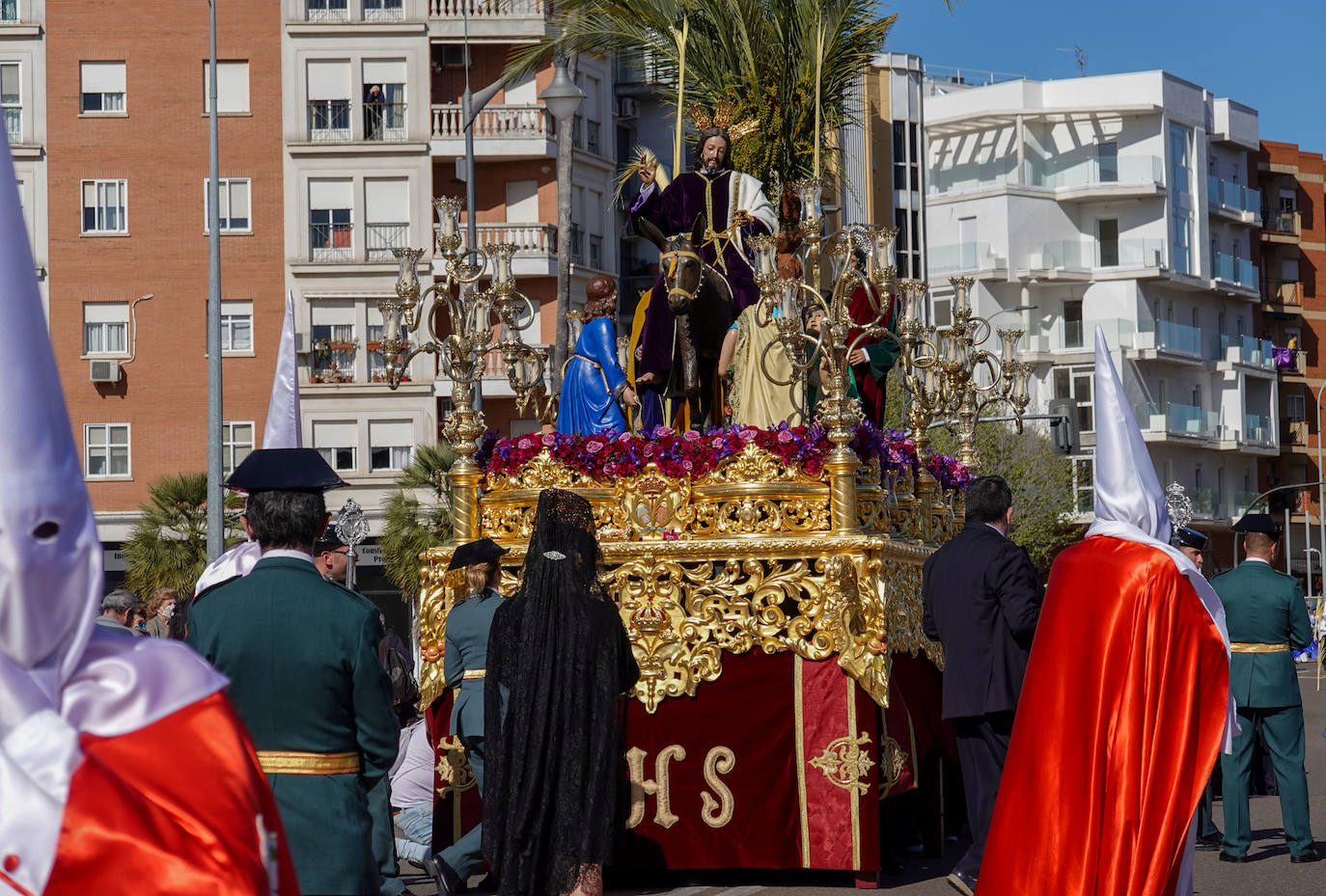 Fotos: Procesión de La Borriquita en Badajoz este Domingo de Ramos