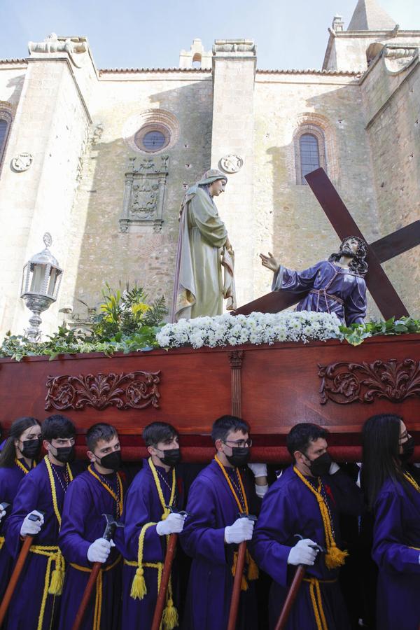 El señor Camino del Calvario, de la cofradía del Nazareno.