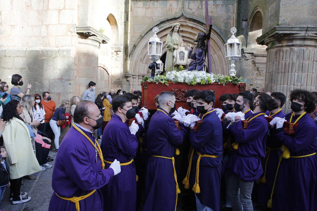 El señor Camino del Calvario, de la cofradía del Nazareno.