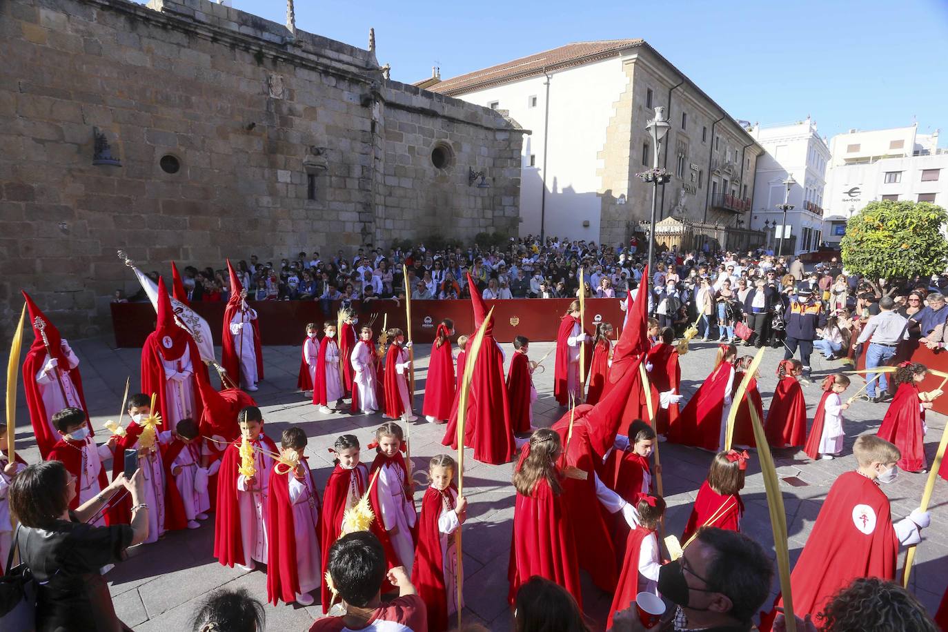 Procesión de la entrada de Jesús en Jerusalén.