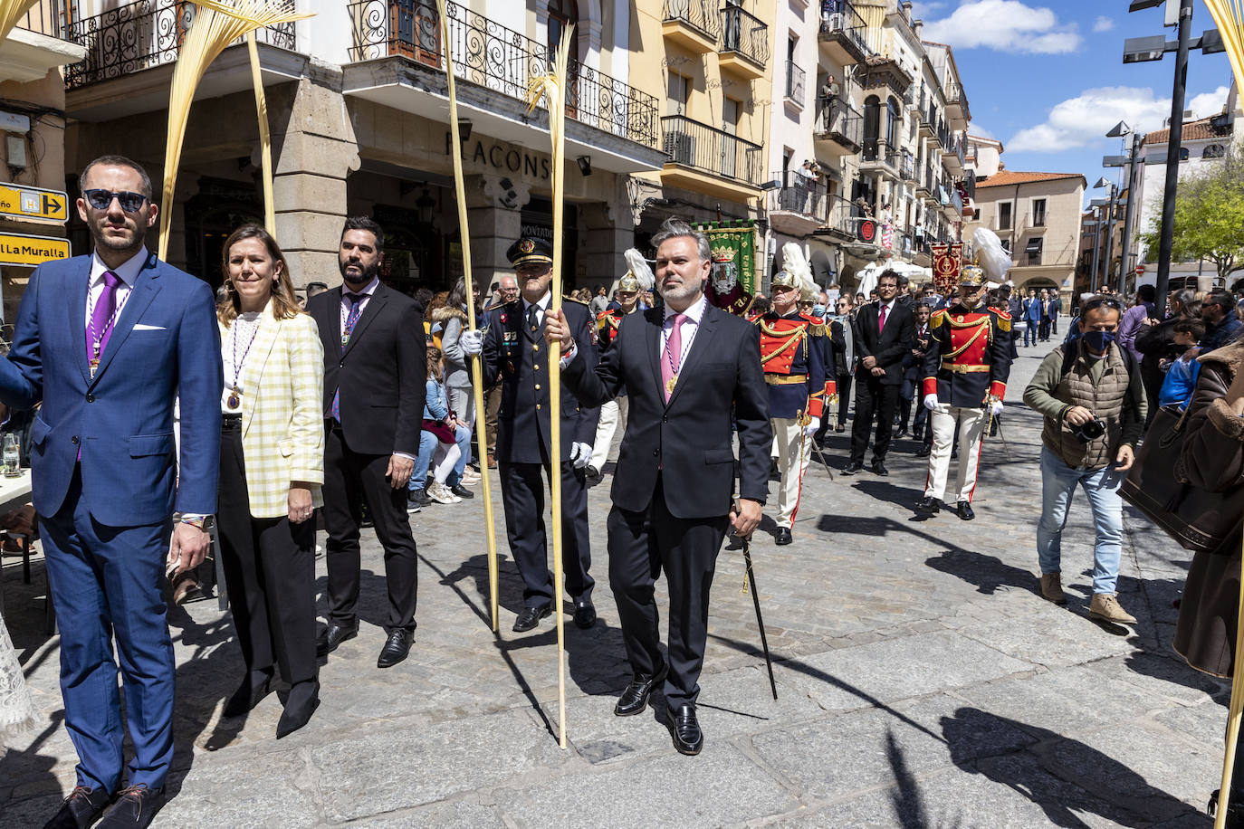Fotos: Procesión de La Borriquita en Plasencia este Domingo de Ramos