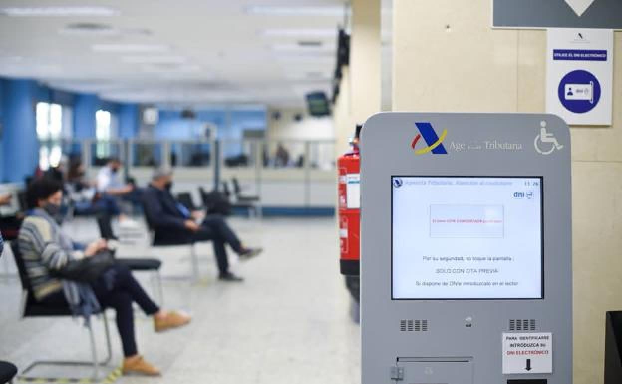 Oficina de la Agencia Tributaria.