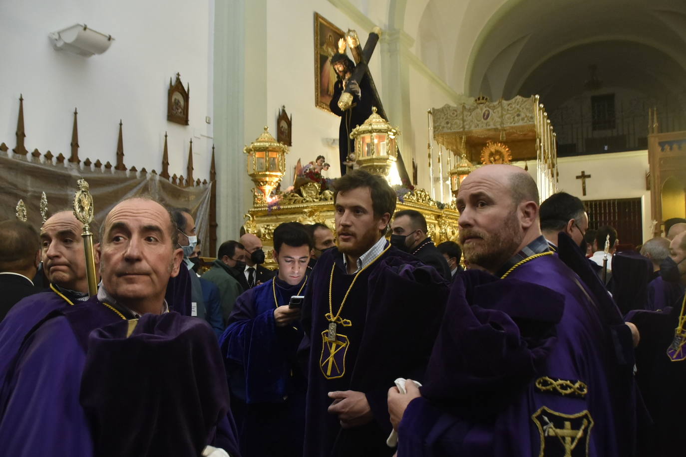 En Las Descalzas se vivieron momentos de incertidumbre antes de decidir si hacían el recorrido