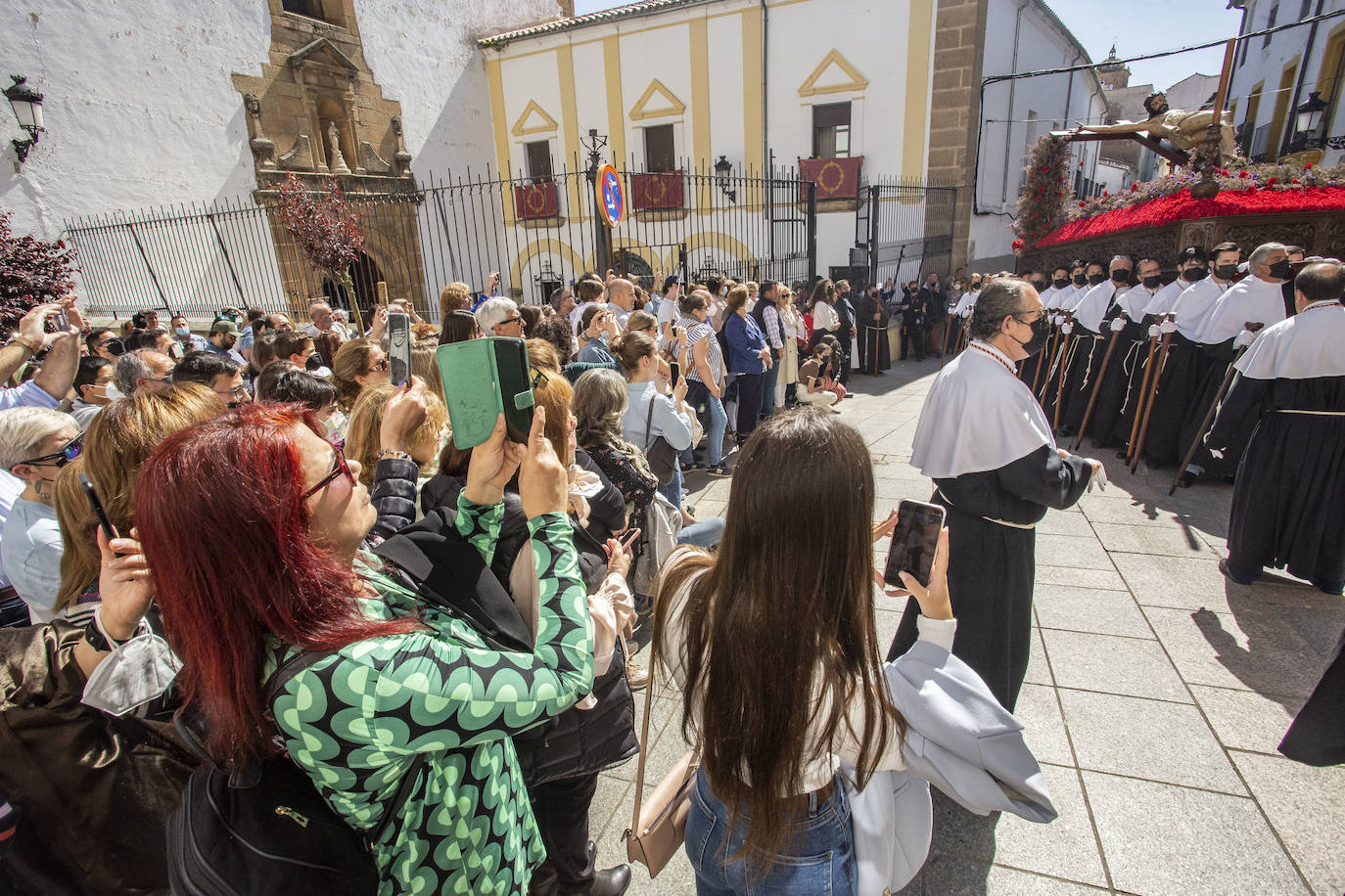 Procesión de la Cofradía del Cristo del Calvario, también conocida como los Estudiantes.