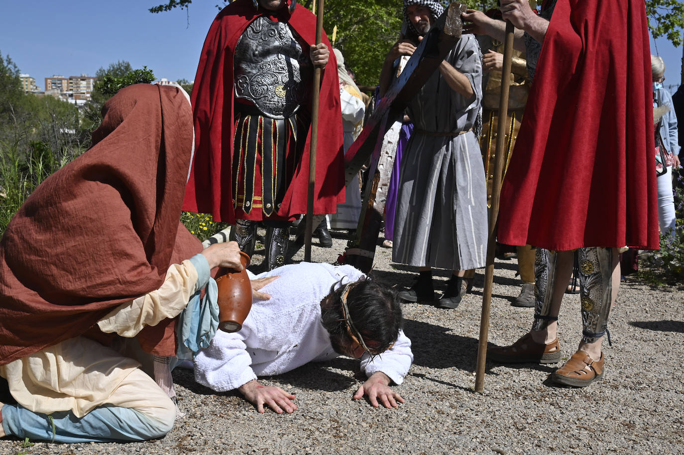 Fotos: Vía Crucis en el Cerro de Reyes