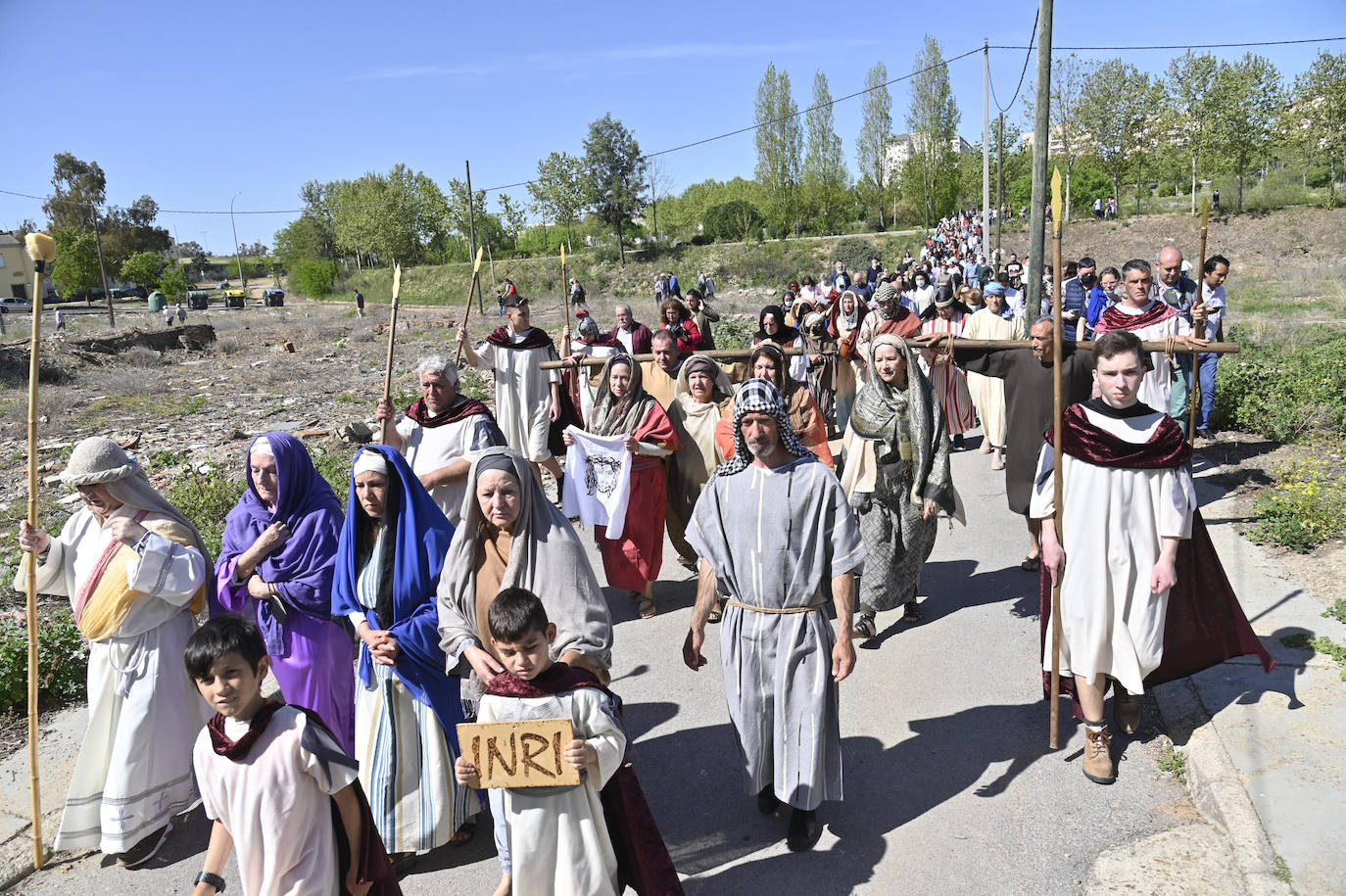 Fotos: Vía Crucis en el Cerro de Reyes