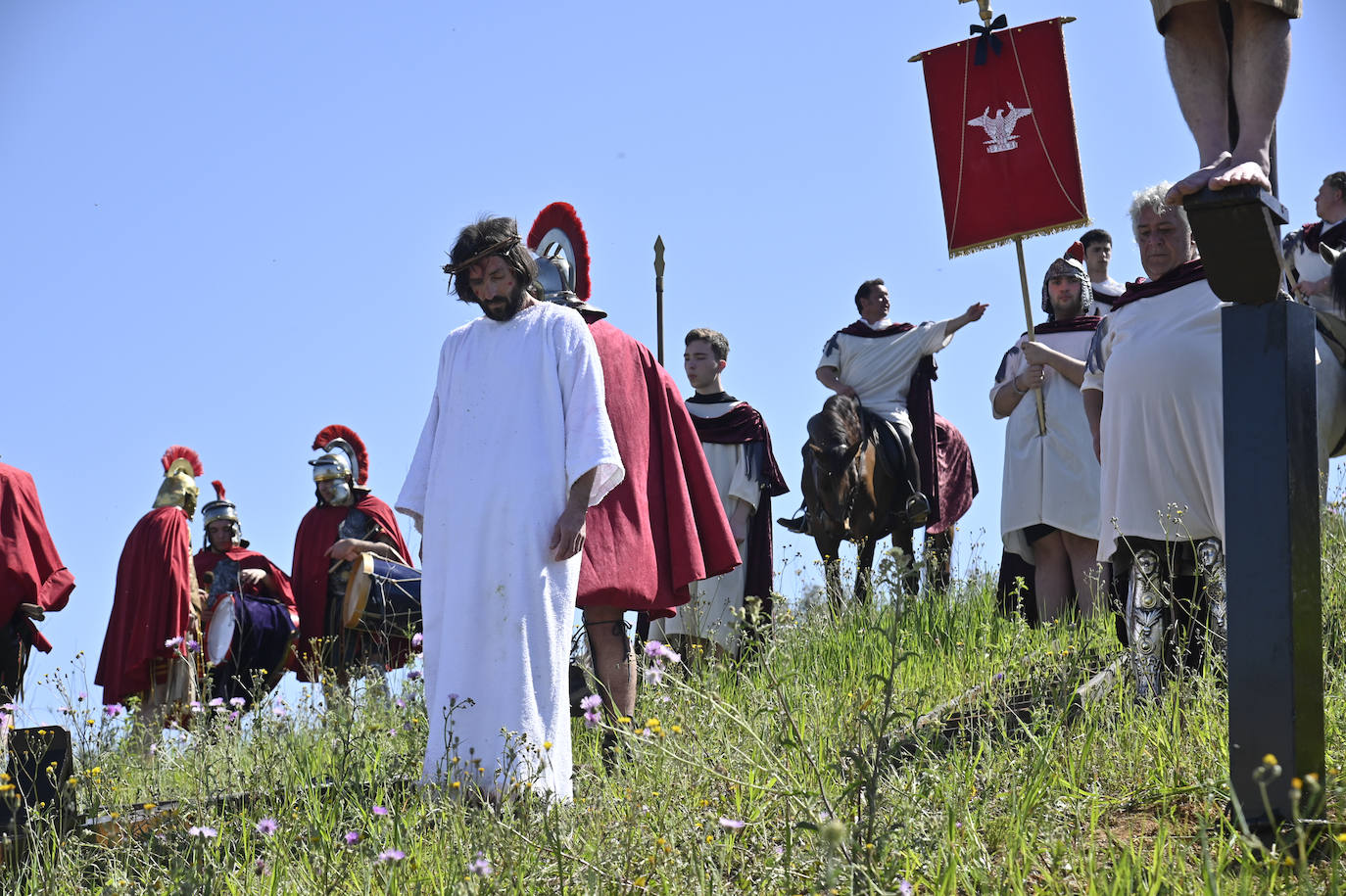 Fotos: Vía Crucis en el Cerro de Reyes