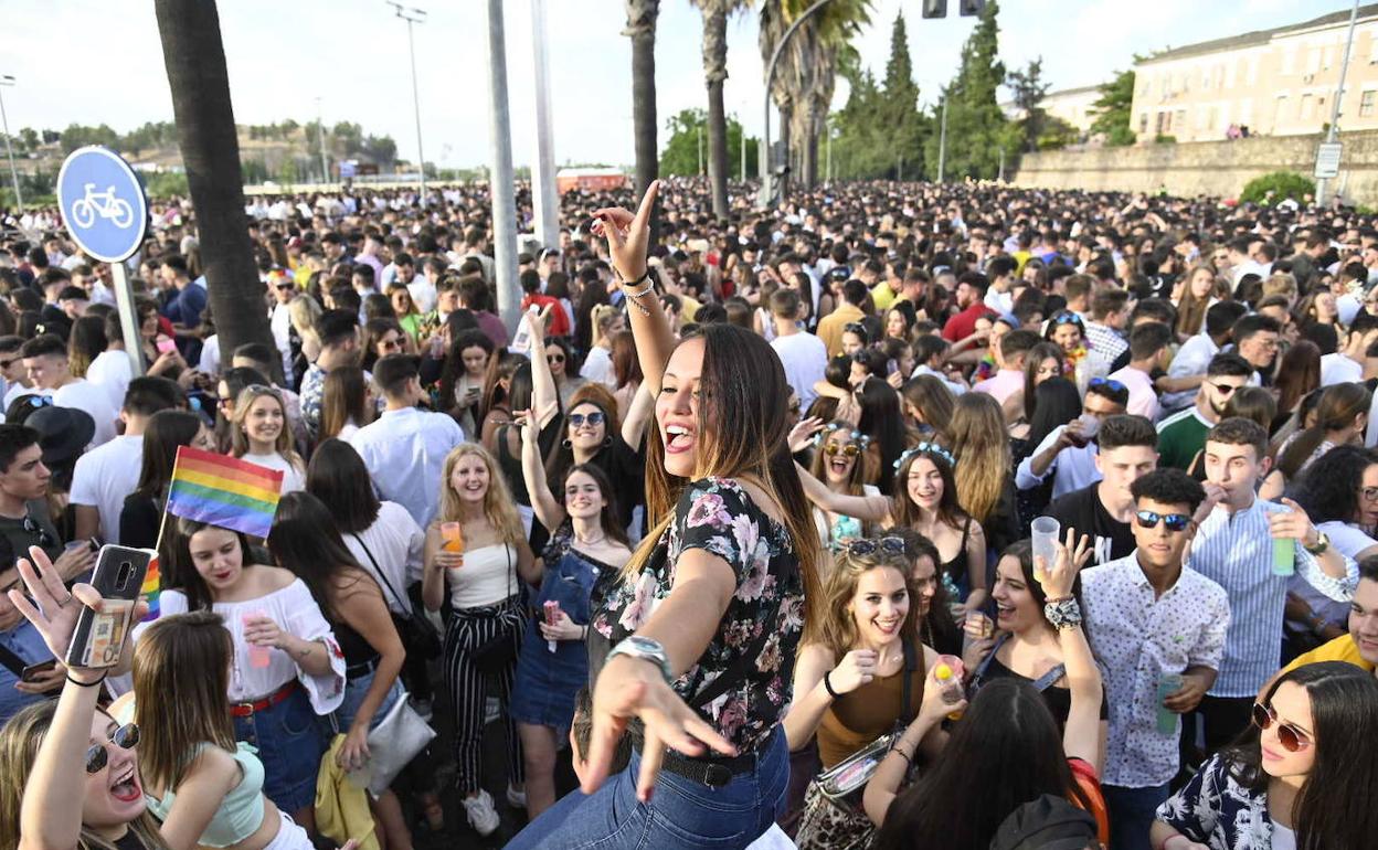 Puerta de Palmas, abarrotada en su edición de 2019, última antes de la pandemia.