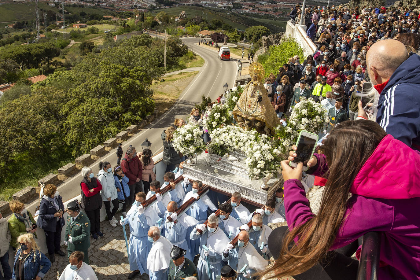 Fotos: Imágenes de la bajada de la Virgen de la Montaña