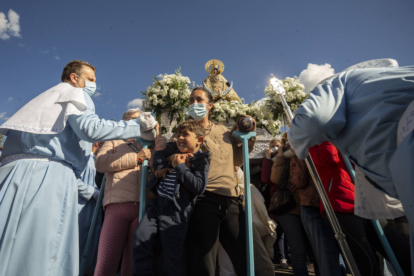 Fotos: Imágenes de la bajada de la Virgen de la Montaña