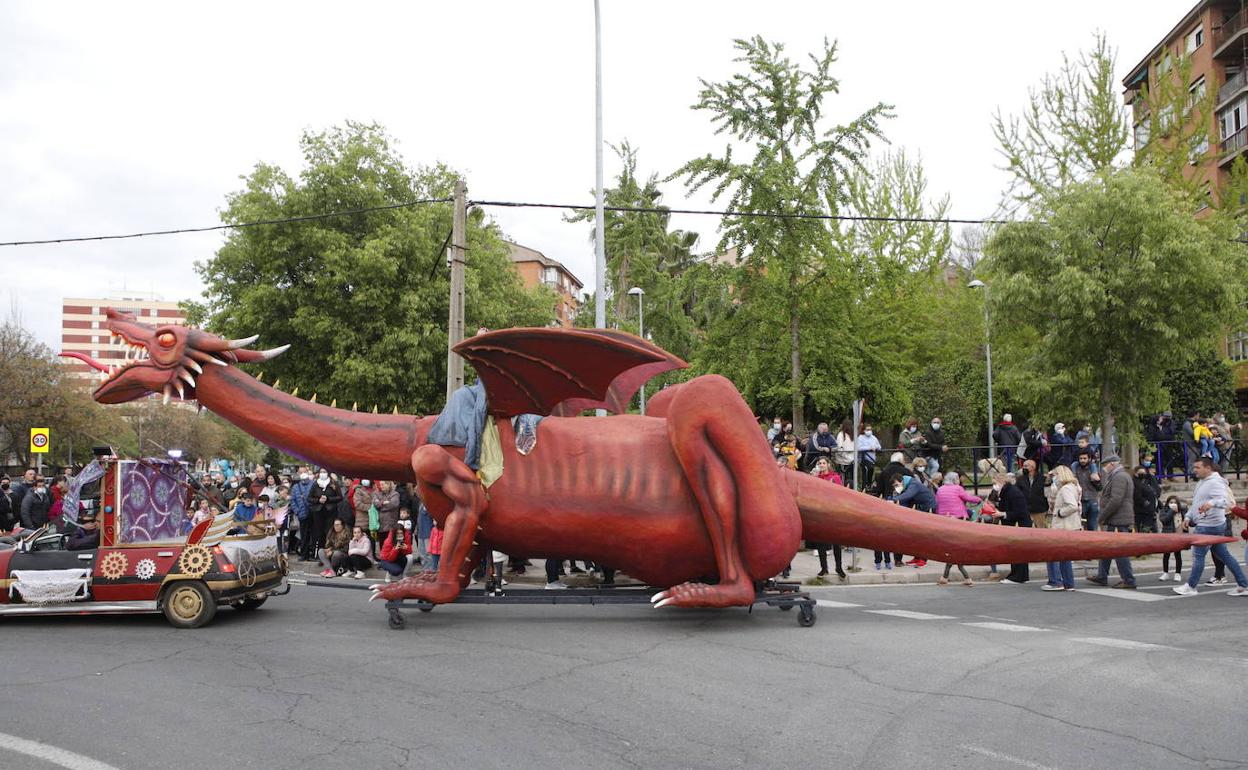 Así hemos contado el desfile de San Jorge de Cáceres