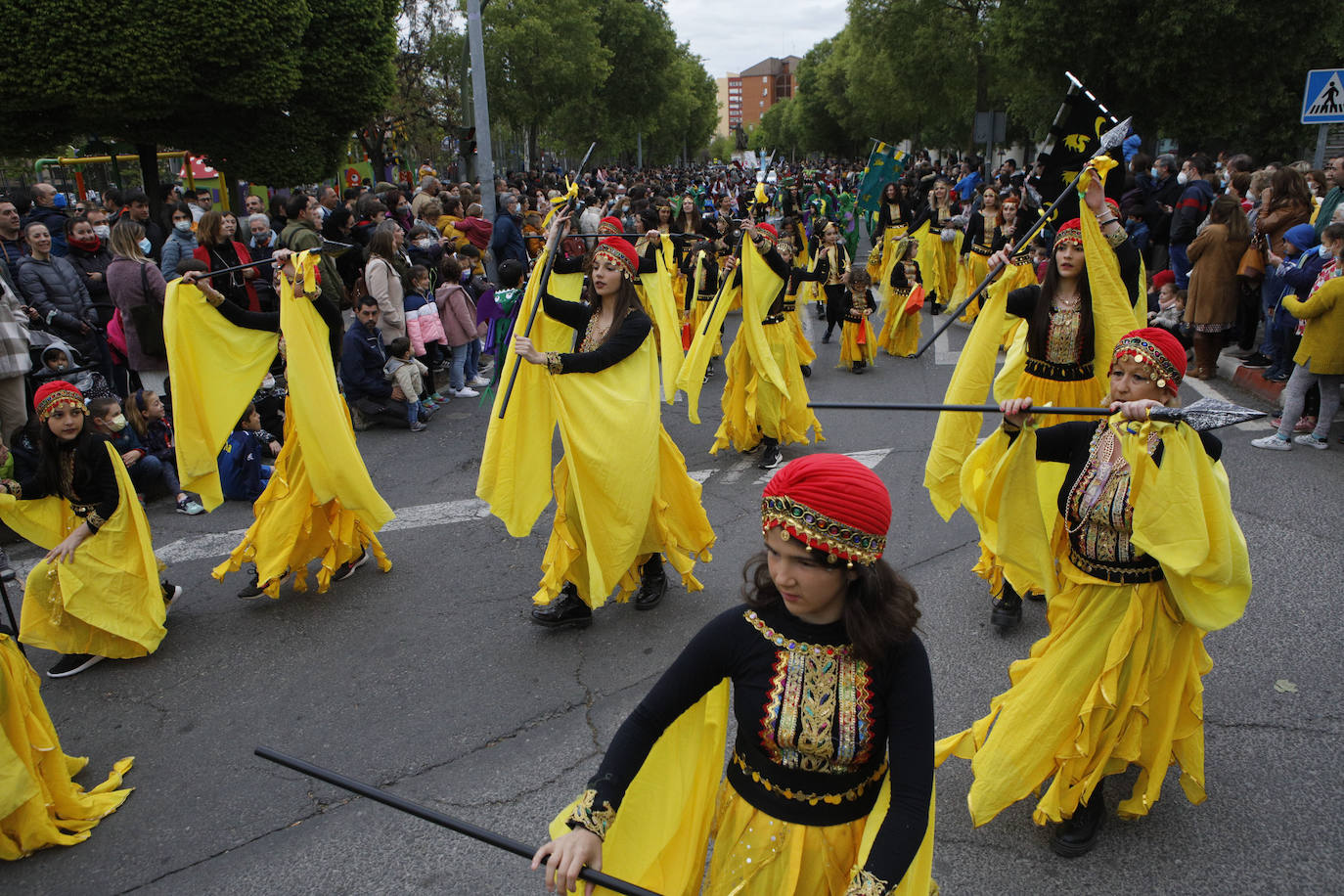 Fotos: El desfile de San Jorge de Cáceres, en imágenes