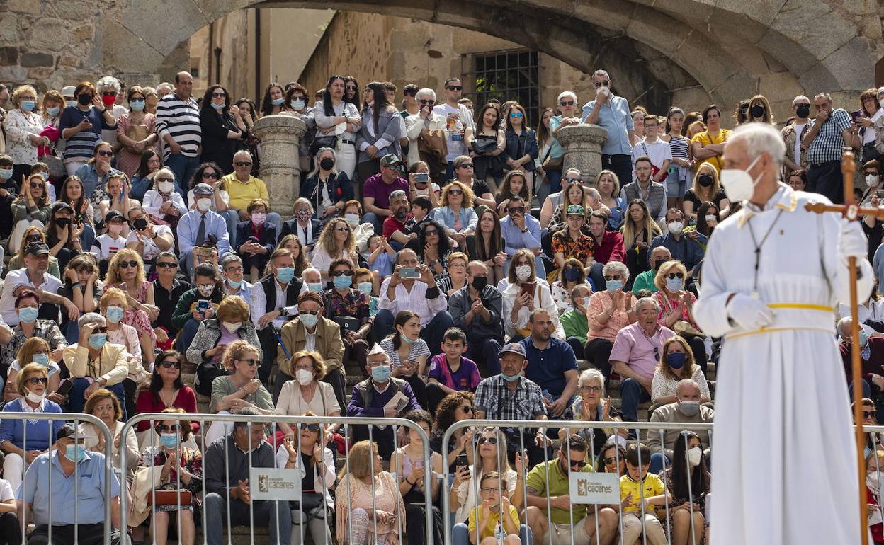 Domingo de Resurrección en Cáceres. 