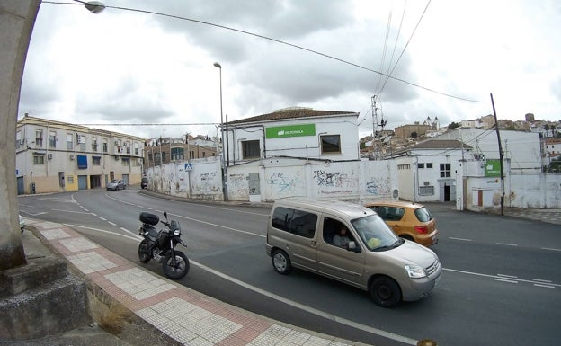 Solar de Iberdrola en Puente Vadillo, donde se proyecta el parking. 