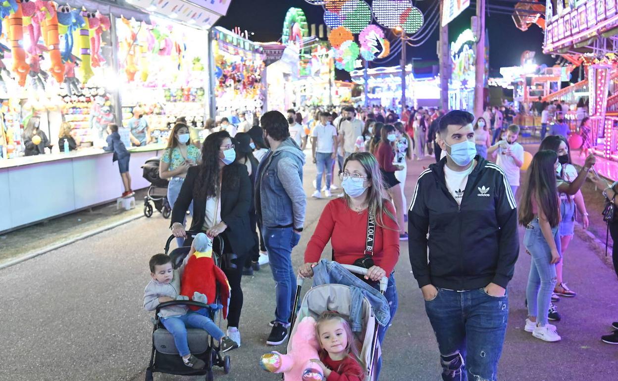 Imagen de la feria de San Juan del año pasado, la primera en pandemia. 