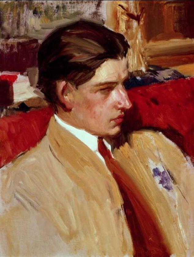 Autorretrato de Joaquín Sorolla hijo.