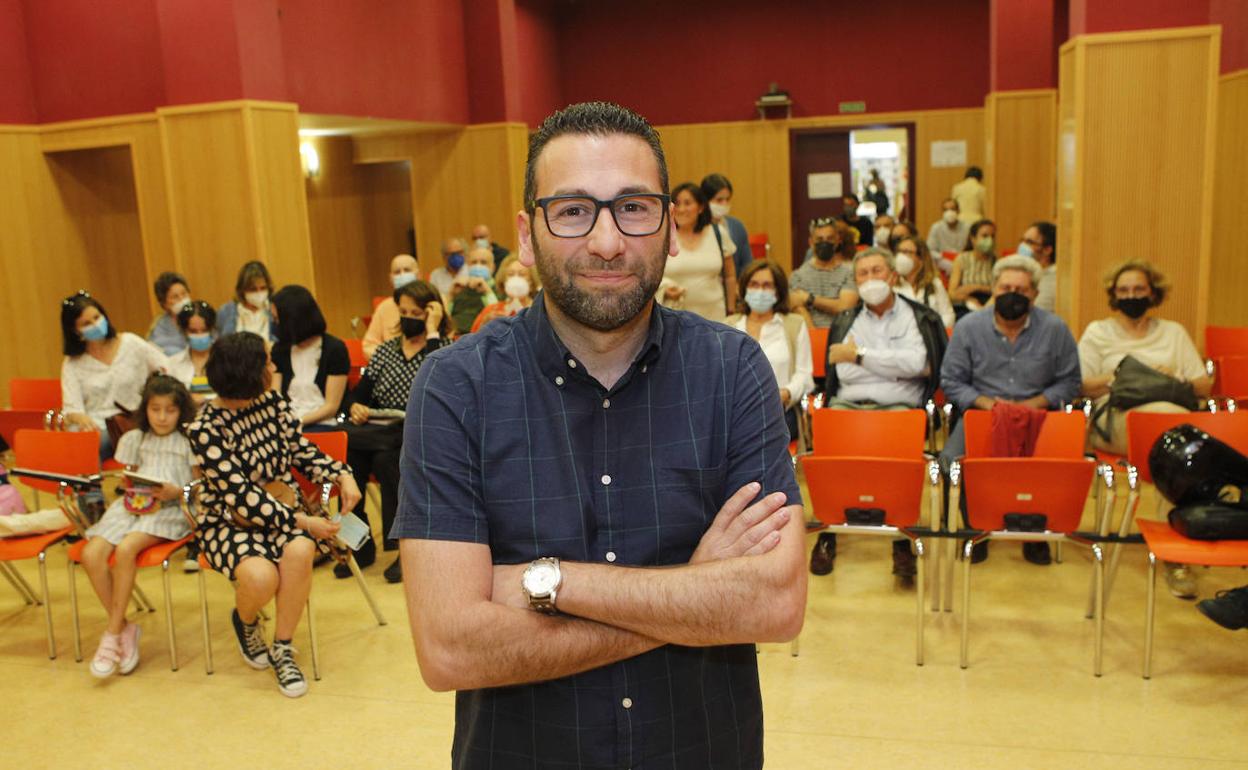 Dionisio López presentó 'Los nombres de la nieve'. 