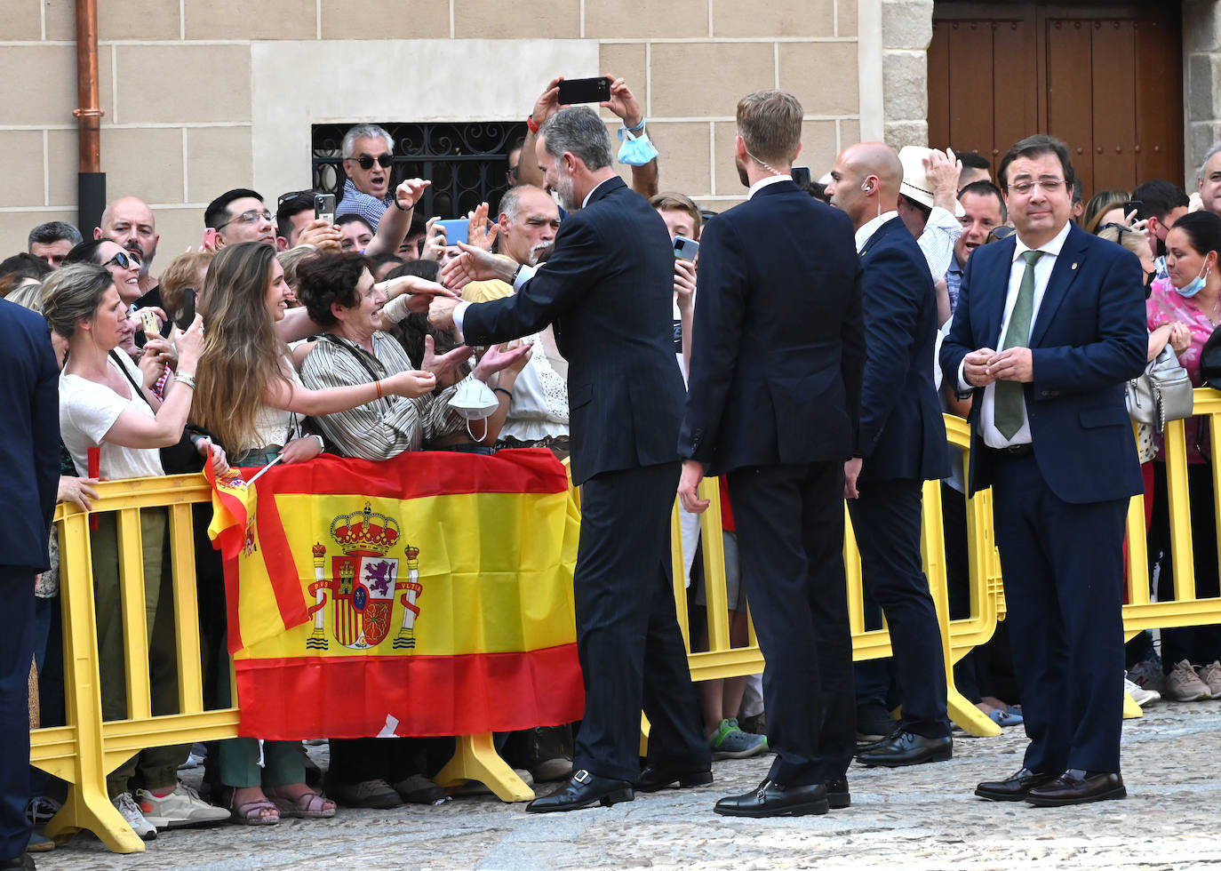 Fotos: Los Reyes inauguran Las Edades del Hombre en Plasencia