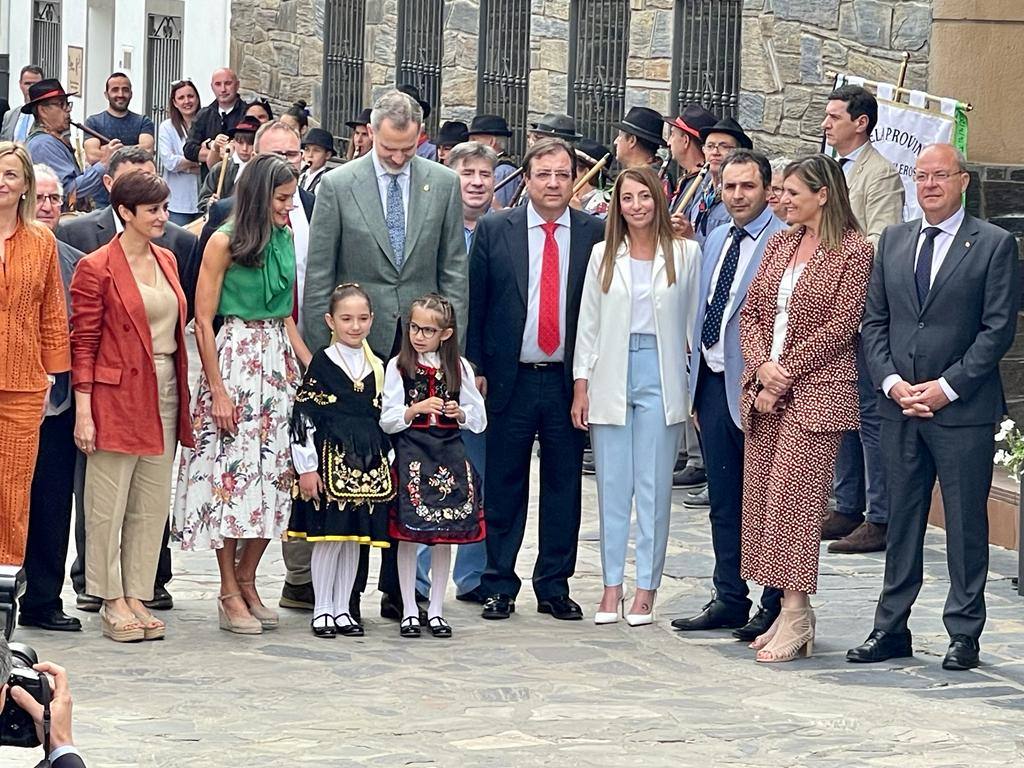 Fotos: Visita del Rey Felipe VI y Doña Letizia a Las Hurdes