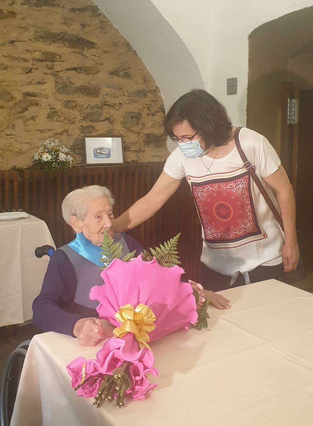 Fotos: Isidra Rivero: 106 años y ha pasado dos veces la covid