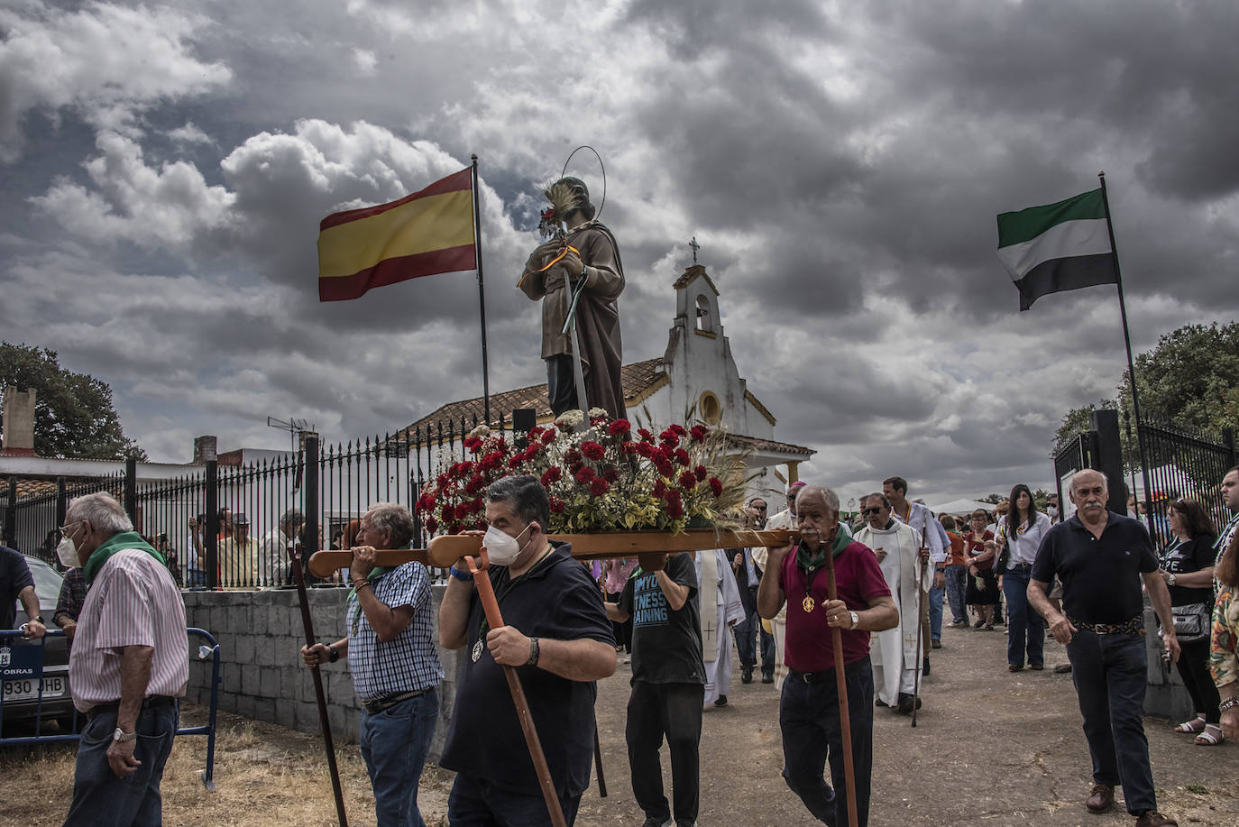 Romería de San Isidro en Badajoz. 