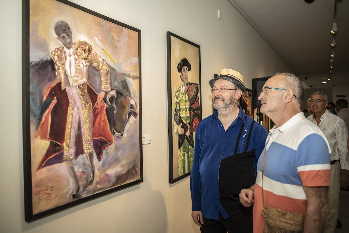 Exposición 'Lidiando con la pintura'.