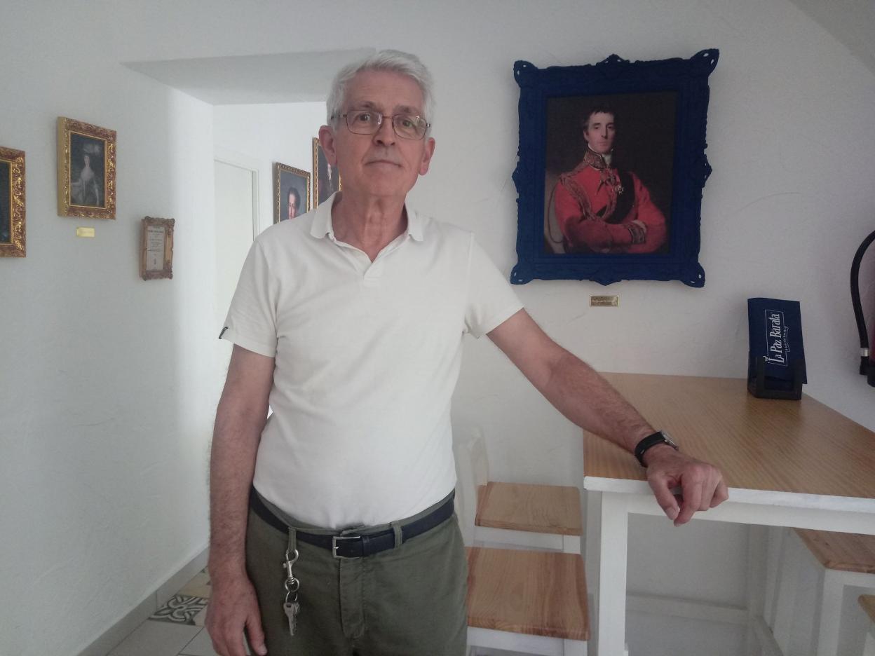 Luis Alfonso Limpo, archivero, historiador y escritor oliventino. 