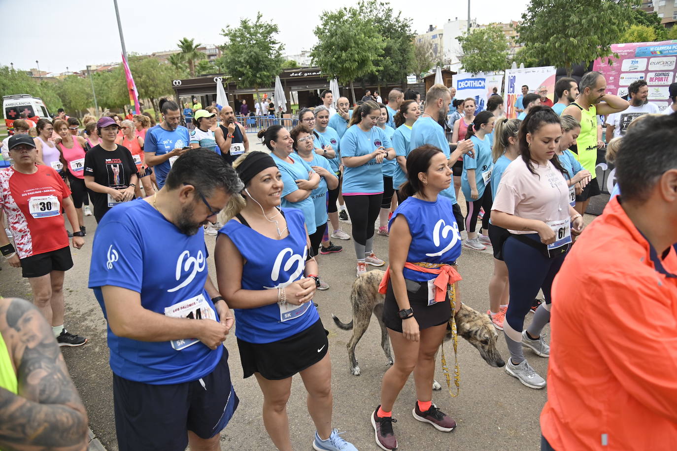 Fotos: FIesta en la VI Carrera por la Diversidad &#039;Los Palomos-Aqualia&#039; de Badajoz