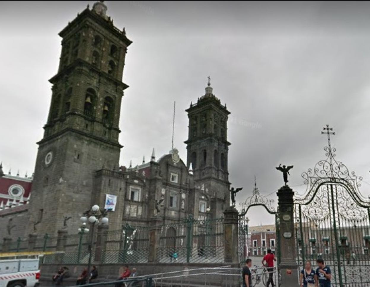 Catedral de Puebla, en México, diseñada por el arquitecto extremeño Francisco Becerra. 