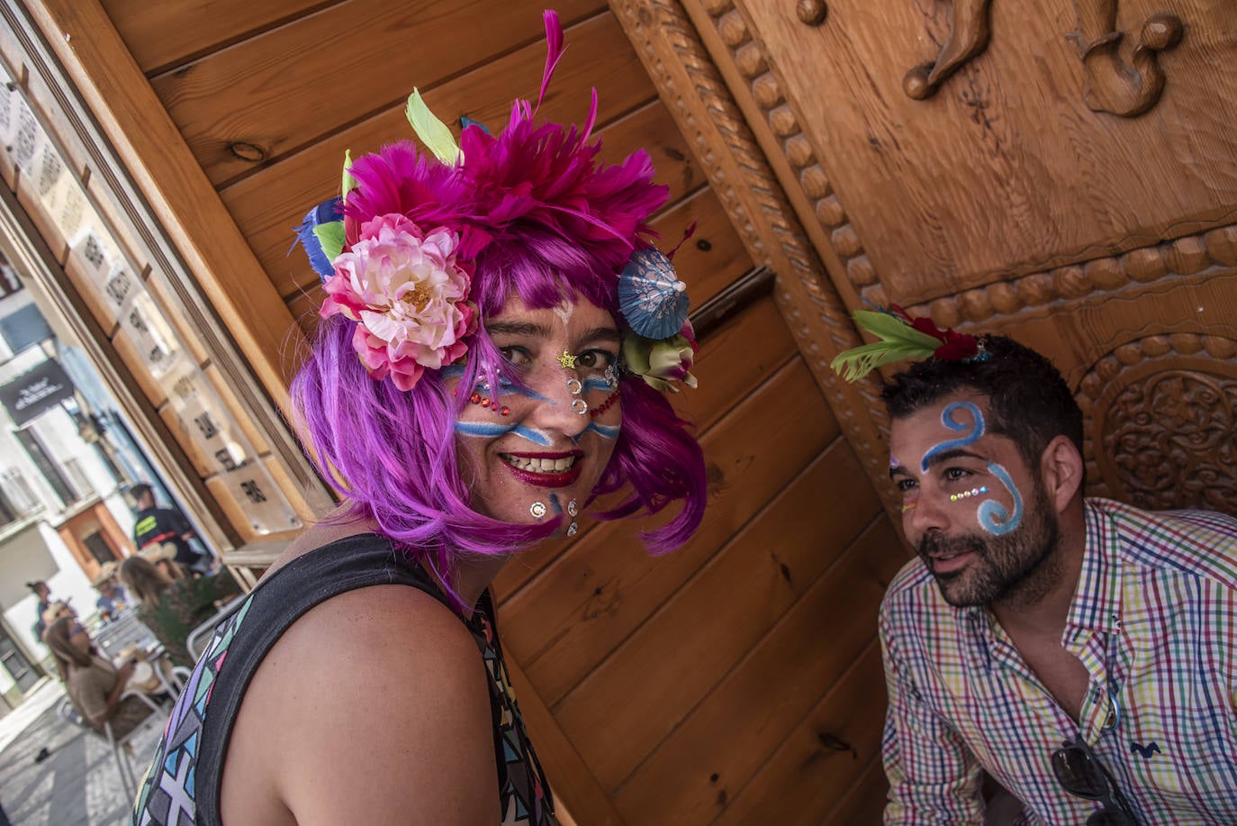 Fotos: Ambiente de este sábado en Badajoz por la fiesta de Los Palomos