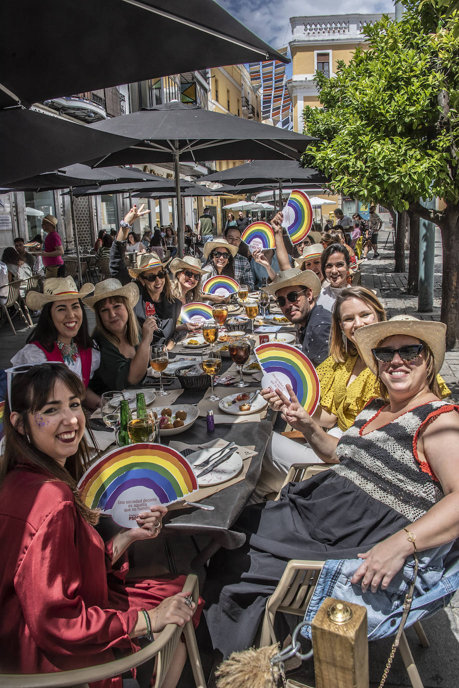 Fotos: Ambiente de este sábado en Badajoz por la fiesta de Los Palomos