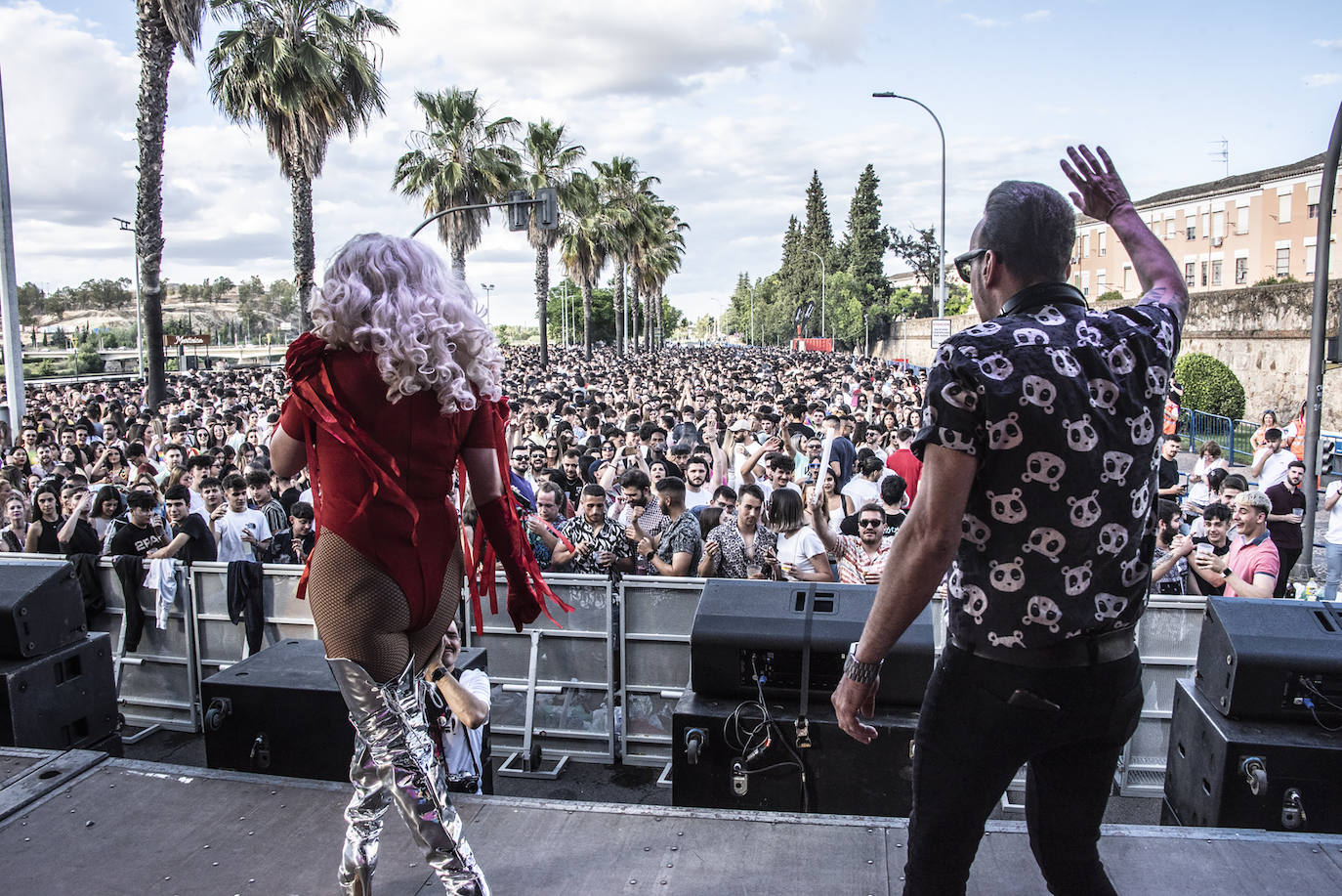 Fotos: Ambiente de este sábado en Badajoz por la fiesta de Los Palomos