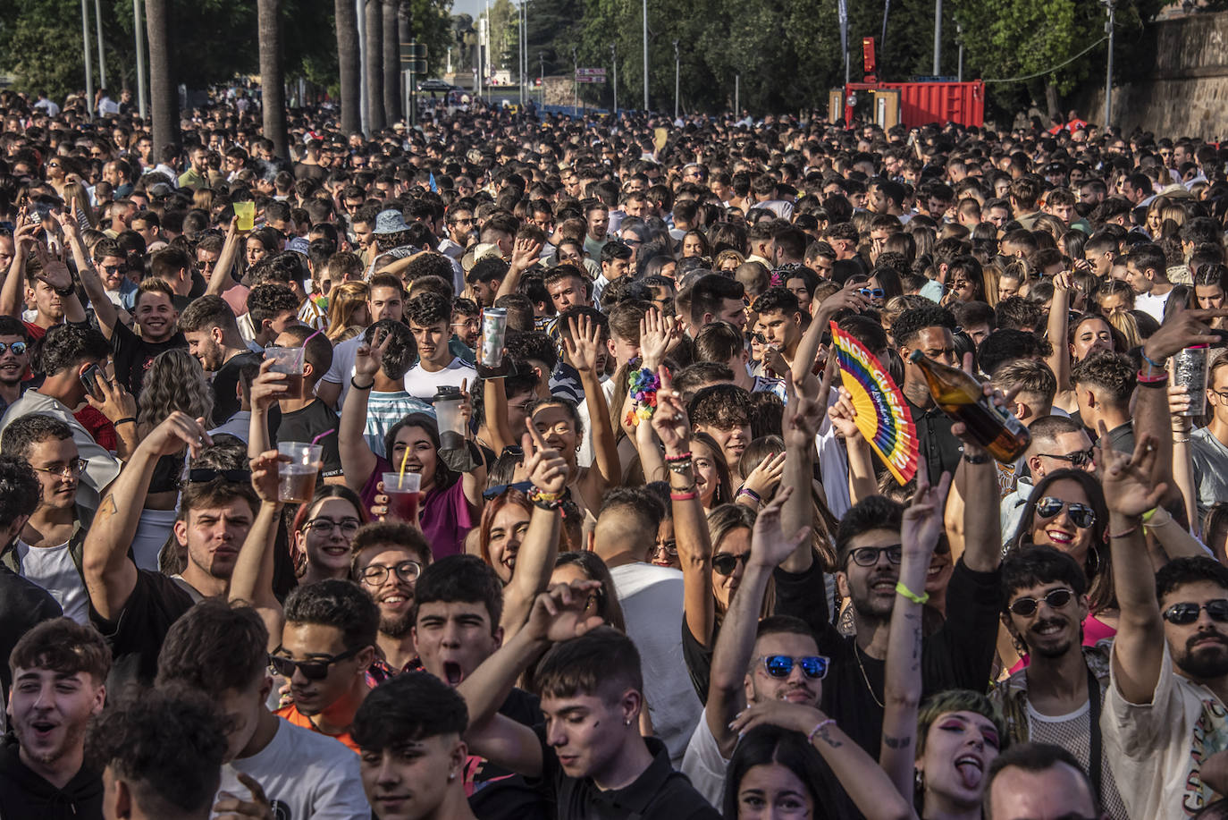 Fotos: Ambiente de este sábado en Badajoz por la fiesta de Los Palomos