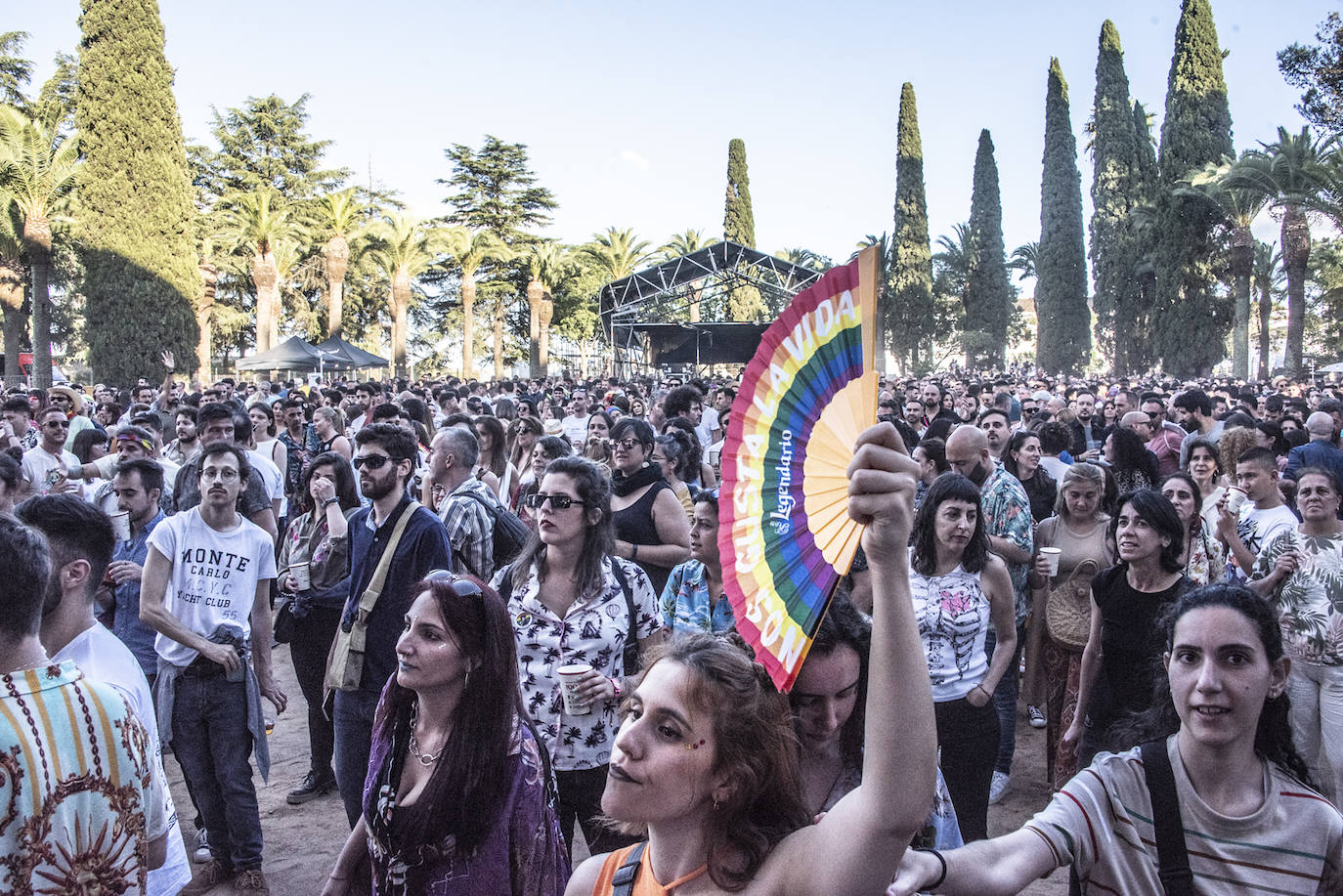 Fotos: Ambiente de este sábado en Badajoz por la fiesta de Los Palomos