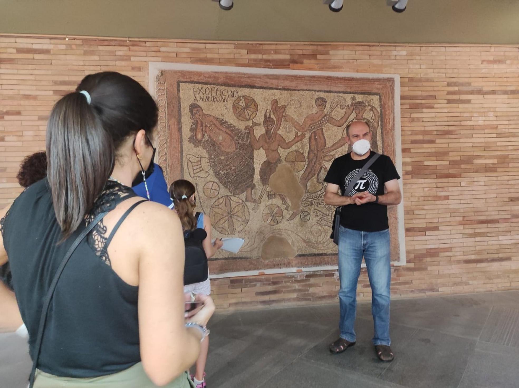 Los mosaicos del Museo Romano de Mérida también enseñan matemáticas