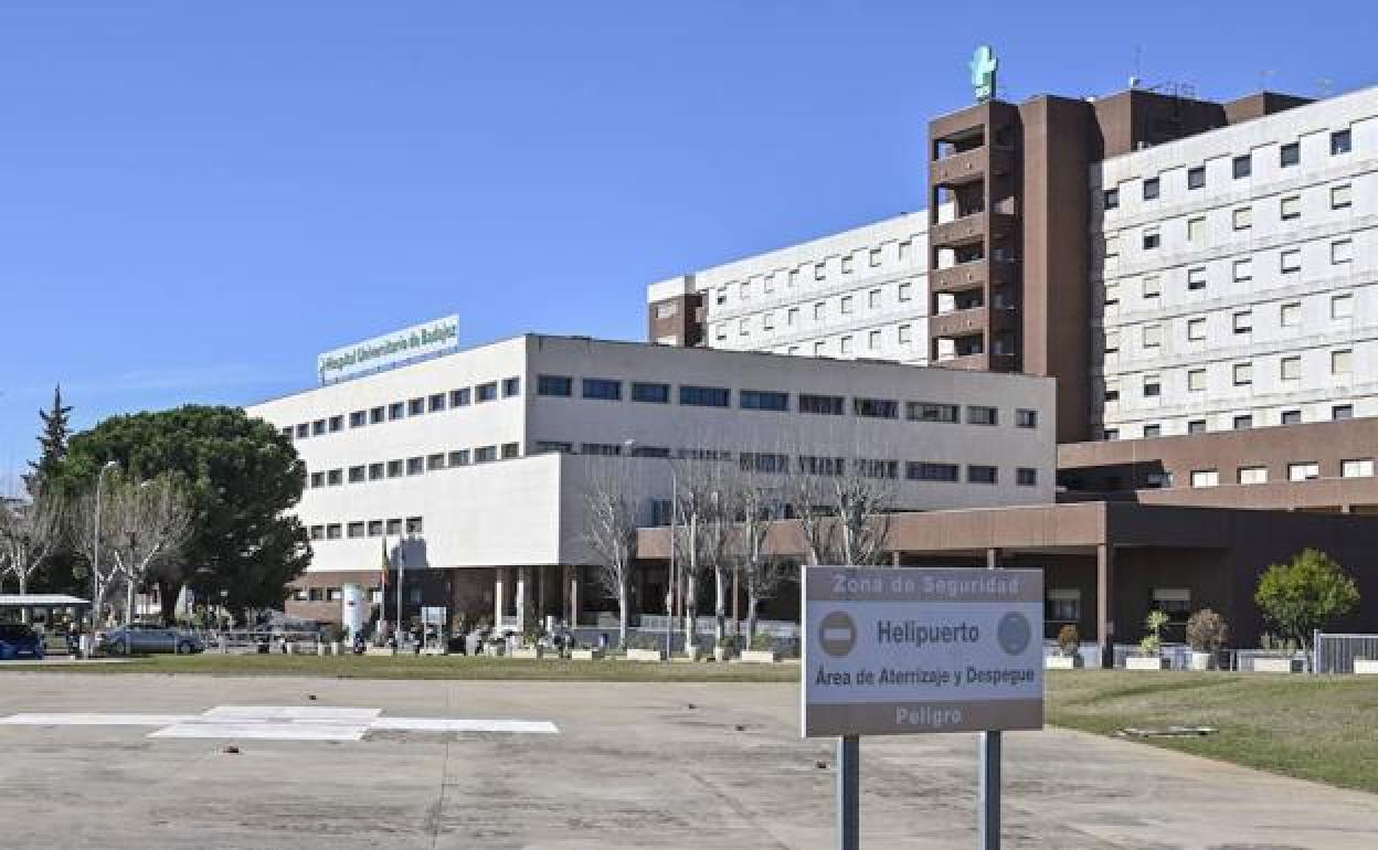 Hospital Universitario de Badajoz. 