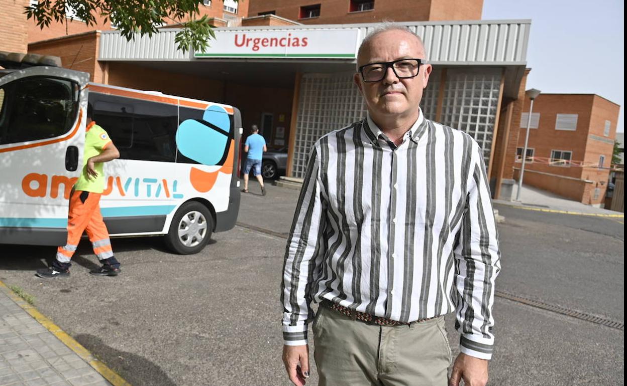 Antonio Nacarino, médico del 112 en el área de Don Benito-Villanueva. 