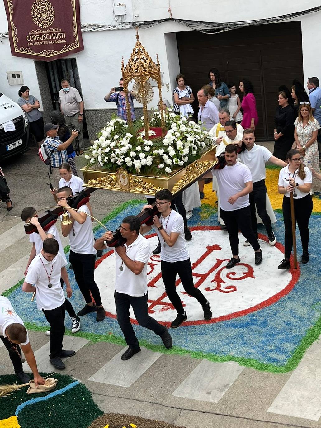 Fotos: Imágenes de la celebración del Corpus Christi en San Vicente de Alcántara