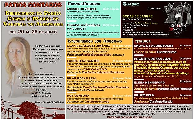 Programa de 'Patios contados'. 